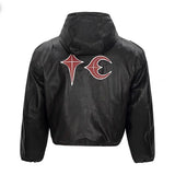 new 2024 men metal thug club pu leathers zippers bomber coats jackets down shirts cotton warm winter size 1 2 3 745 streetwea - variant style 2e4eda for streetwear fashion