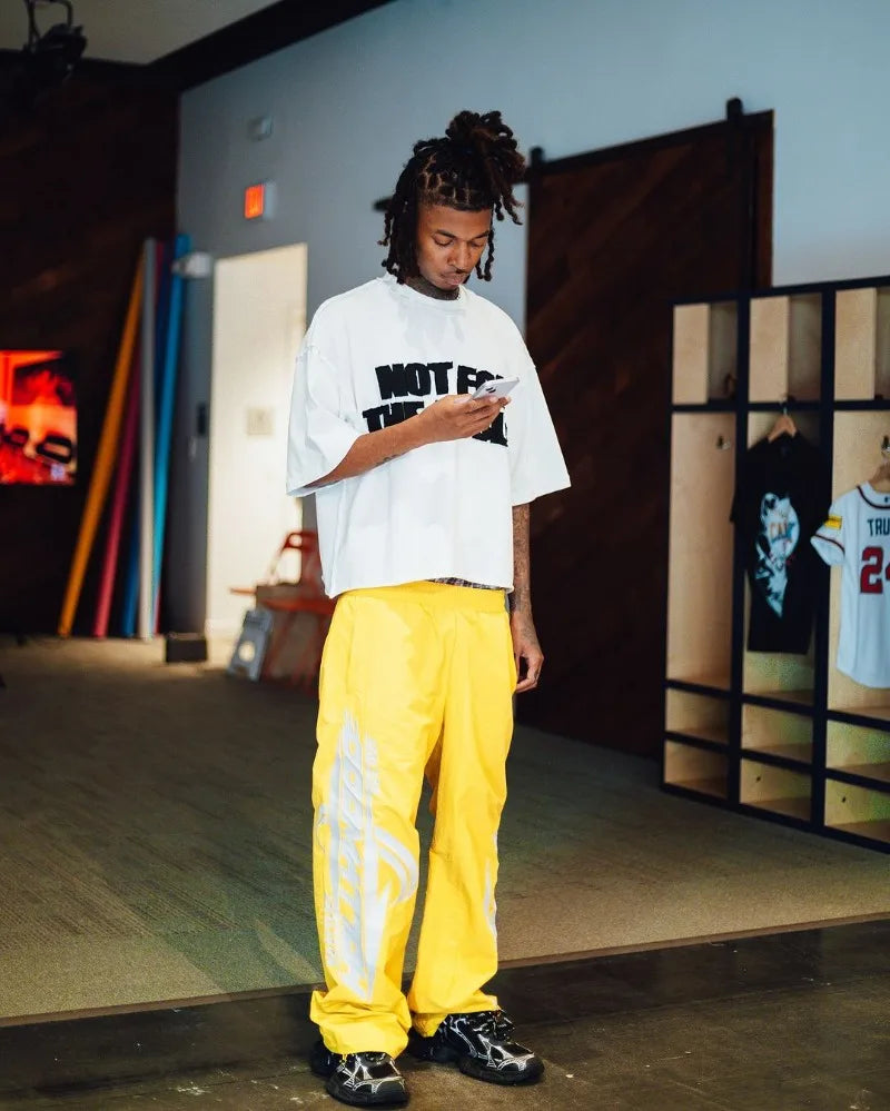 2024 european and american new fashion letter anime print oversized trousers men y2k harajuku retro hip hop rock casual pants unique default style 3708