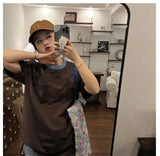 Gothic Oversized shirt – Korean Retro Summer T Shirt For Men And Women Loose Casual R