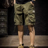 Man Cargo Shorts 2024 Summer Men's Fashion Cotton Casual Loose Japanese Korea Hip Hop y2k shorts Streetwear Multipocket Shorts