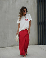 Trapwear T-Shirt – Harajuku Cherry Graphic T Shirts Oversized Summer Casual Y2K – Edgy Streetwear for All Genders