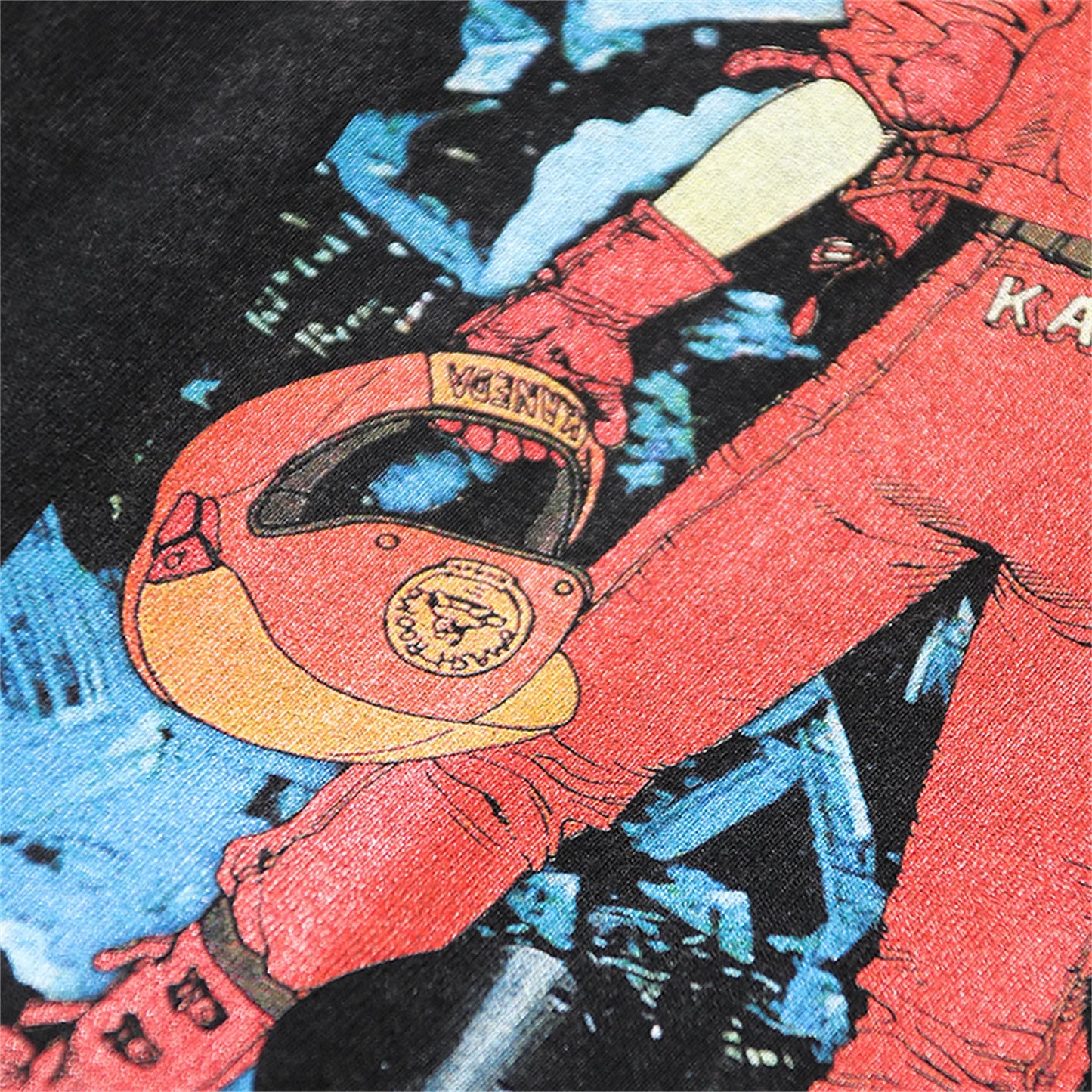 grunge oversized shirt featuring summer vintage retro anime print high street hip pop cotton washed tops t shirt