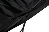 streetwear ribbons functional curve zipper baggy cargo pants for men vibe style straight baggy casual trousers oversized unique cargo style 801