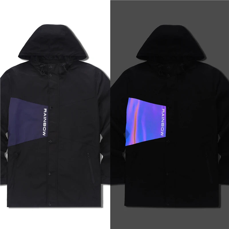 Puffer high fashion nan zip-up oversized hooded