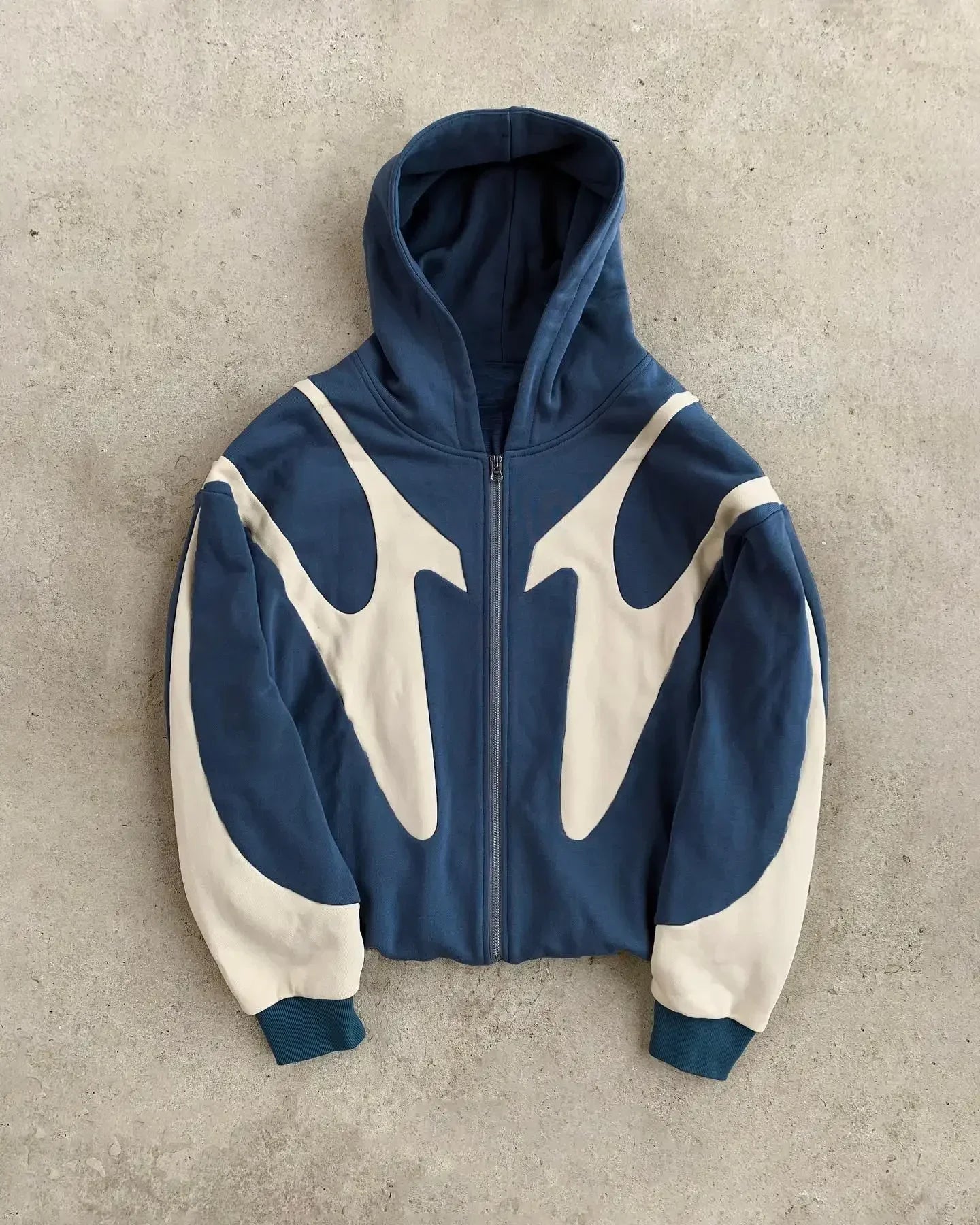 Harajuku New Streetwear Y2K Zip Up Hoodies Women Men Style Gothic Long