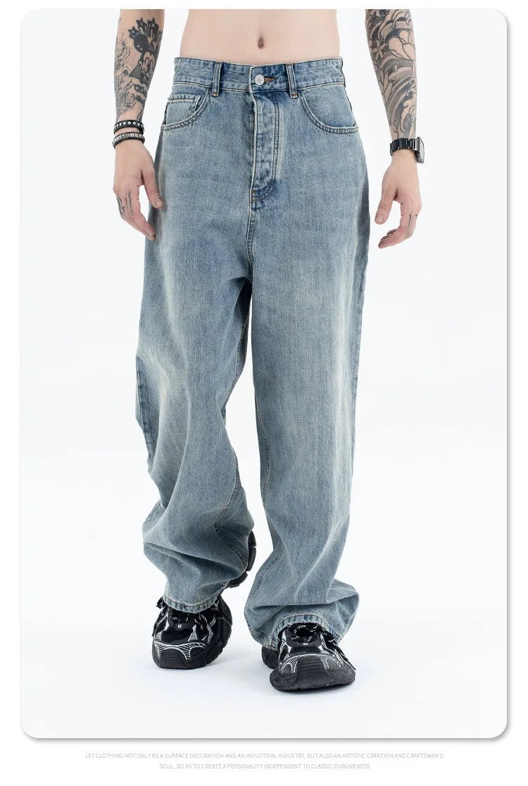 Wash old jeans