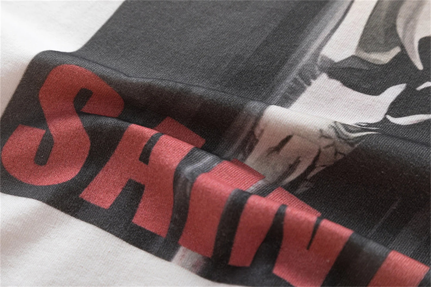 trapwear aesthetic print tee featuring summer vintage retro letter print high street loose casual cotton t shirt tops