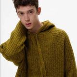 bold graphic pullover, layered streetwear look, soft knit pullover with flame design, y2k fashion statement