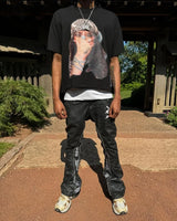 Sadcore Aesthetic print tee – European And American New High Street Fashion Brand Short Sl