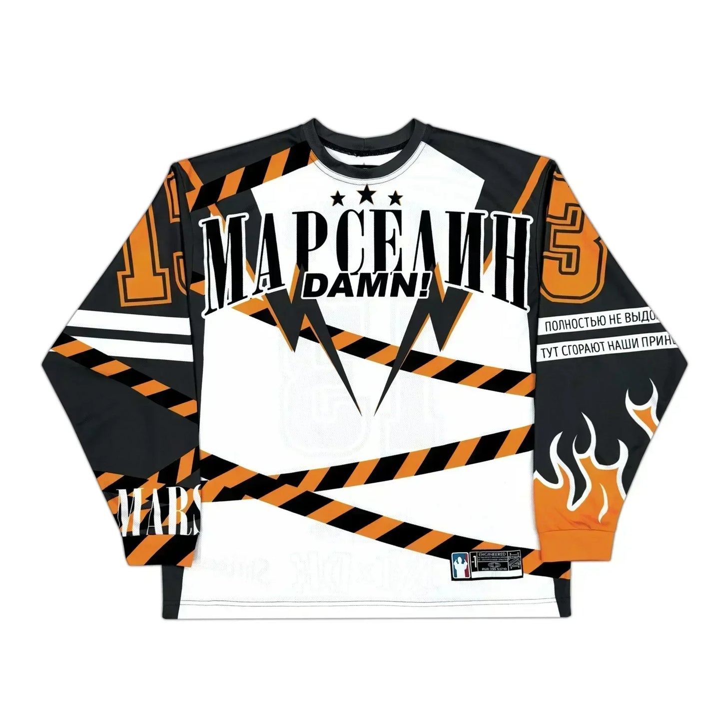 Gothic Oversized shirt – Harajuku Sprots Long Sleeved T Shirt Mens And Womens Y2K Jer