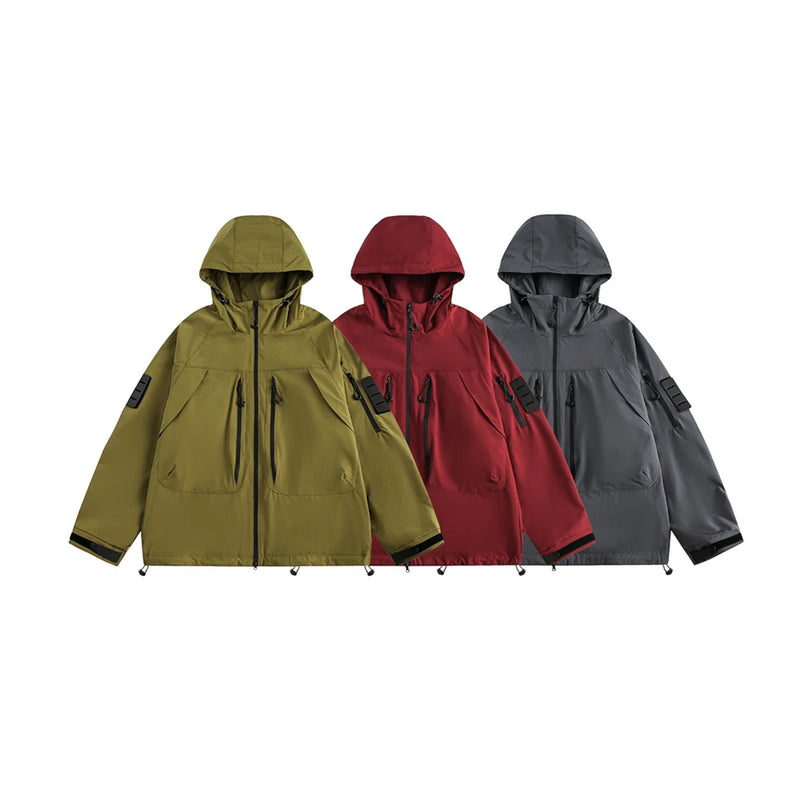 Oversized vintage nan quilted zip-up graffiti