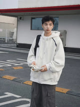 Heavy Weight American Hoodie Mens Spring Autumn 2024 Color Blocking Lo