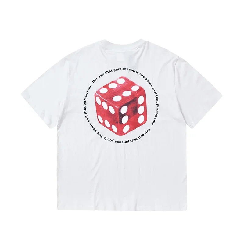 Y2K Graphic Tee – 2024 High Quality Saint Letter Print Casual Short Sleeve Men – Urban Streetwear for Men & Women