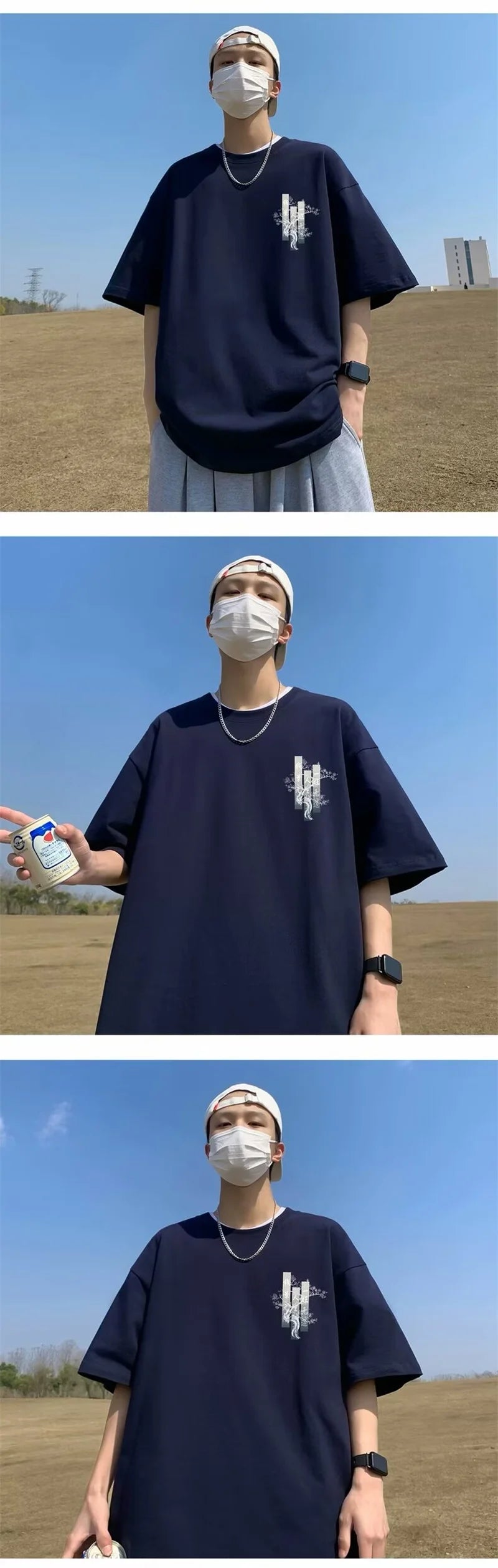 Harajuku Vintage anime – Chinese Style Graphic Short Sleeve T Shirts Mens Fashion