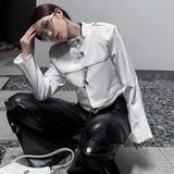 fashion material streetwear casual oversized style hop graphic quality fit high - image style wear unisex premium design european-and-american-heavy-industry-multi-zipper-design-spider-web-shoulder-pad-leather-jacket-for-women-2024-new-jacket-top essential everyday urban 7174a2 print hip streetwear design ID 4d3ad