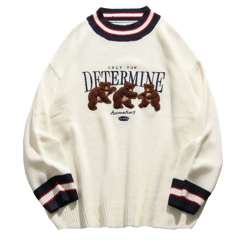 oversized flame jumper with bold print, ideal for photo-ready Y2K streetwear layering, street fashion menswear trend for seas