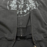 Cyber ninja hoodie with high-tech minimalist design