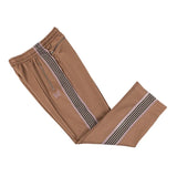 good quality brown motion casual pants men woman lovers trend side edge weaving embroidery drawstring loose trousers unique default style 5000