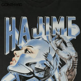 Skatercore Top – Hip Hop Streetwear T Shirt Harajuku Robot Print Short Sleeve – Urban Streetwear for Men & Women