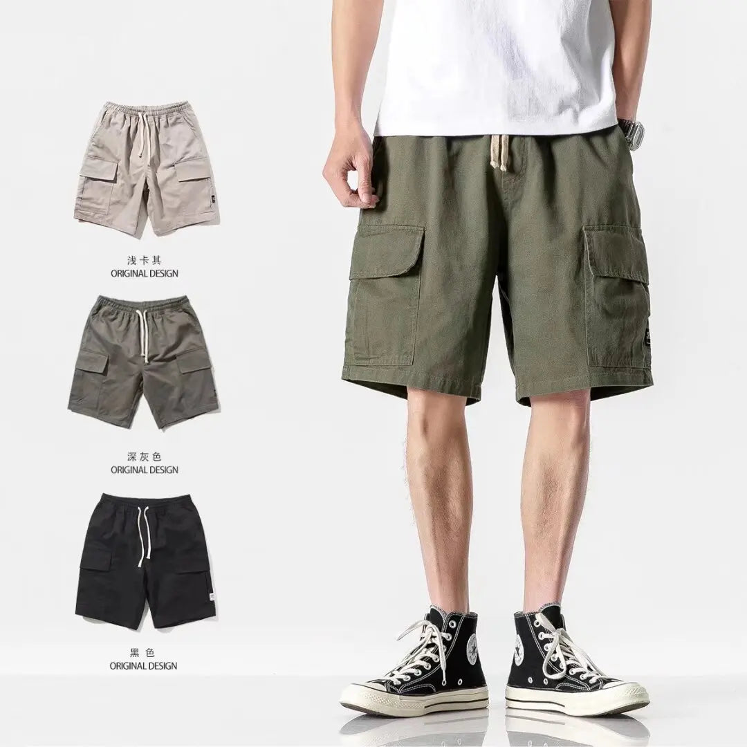 Men Shorts Cargo Shorts Big Size Shorts Breathable Cargo Short Casual Comfort Hip Hop Men