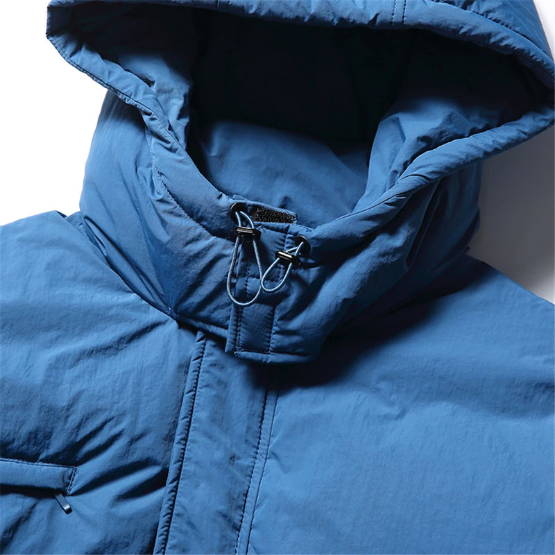 Men's Down Jackets 2023 Winter Outdoor Functional 90% White Duck Down Jacket Warm Coat For Men Thick Outwear Hip Hop Streetwear