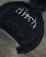 European And American New Dark Style Printed Oversized Hoodie Men Y2K