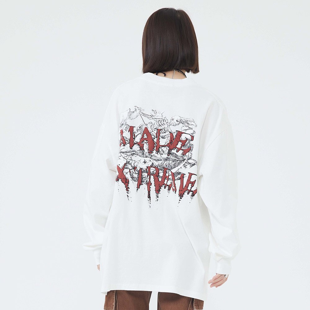 "Last One" Unisex Men Women Streetwear Graphic Sweatshirt Daulet Apparel