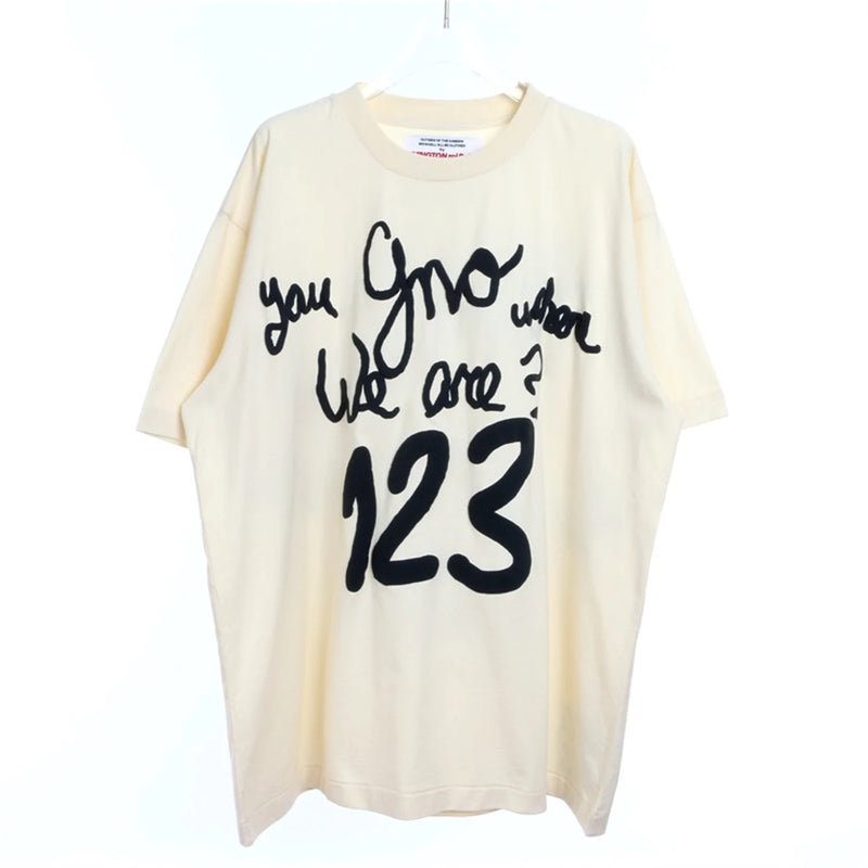 grunge aesthetic print tee featuring vintage summer rrr123 foam letter print loose casual t shirt tops