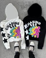 Y2K Womens Clothing Sweatshirt Vintage Print Pullover Long Sleeve Top