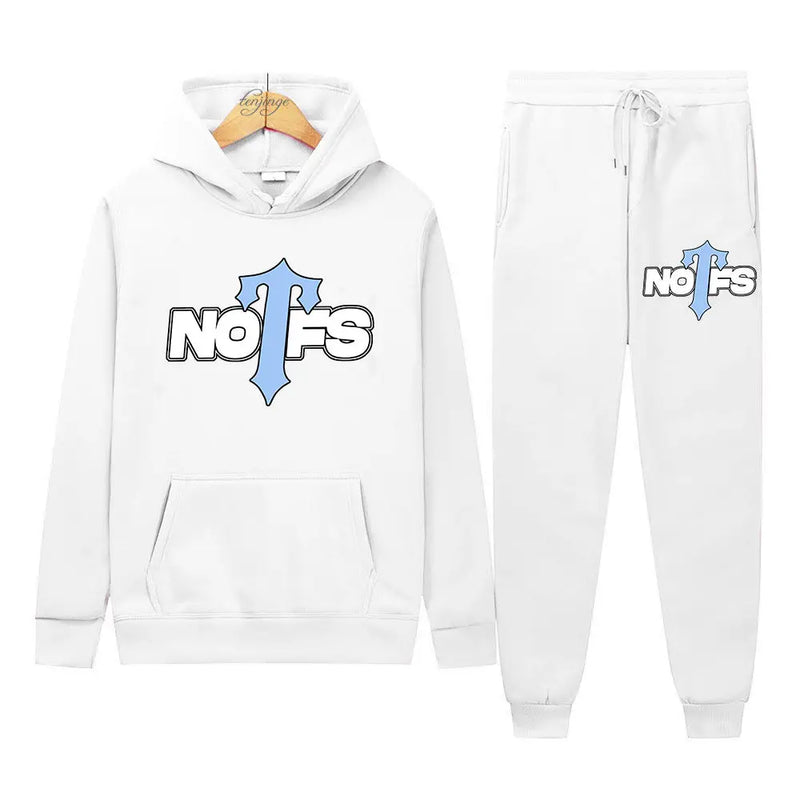 2024 American retro INS light gray street printed letter sweatshirt men and women in winter popular niche loose casual hoodie