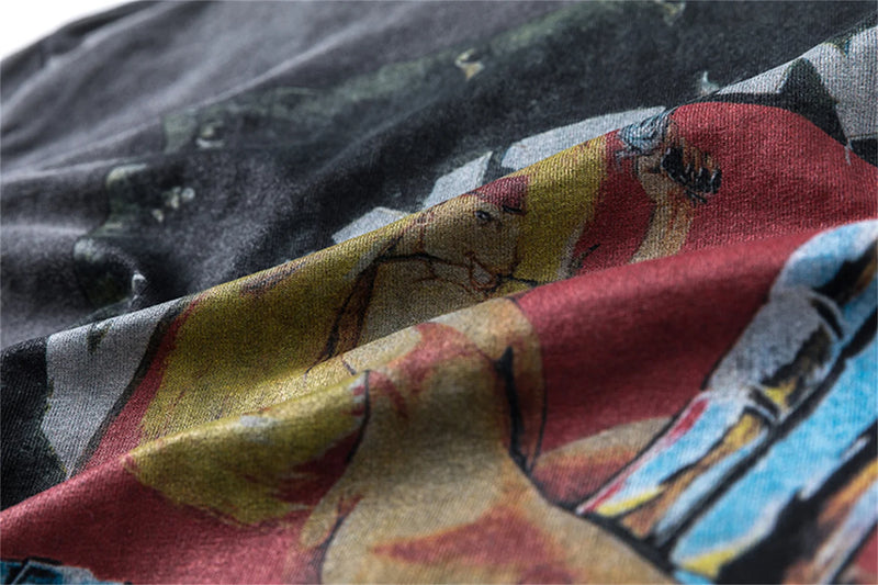 Summer Vintage Guns N' Roses Rock Band T-Shirt Tops
