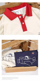Harajuku Melting smiley – 2024 Summer New Trendy Men And Women Polo Short Sleeved Coup