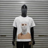 Glitchcore Fashion – High Quality Ih Nom Uh Nit T Shirt Masked Men Letter Printin – Urban Streetwear for Men & Women
