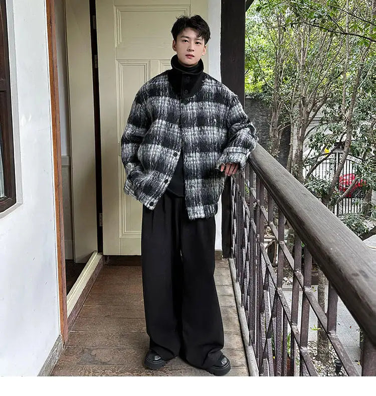 grunge winter jacket, layered citywear - oversized graphic apparel for edgy looks