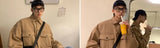 leather varsity jacket, cold weather layer, hip hop