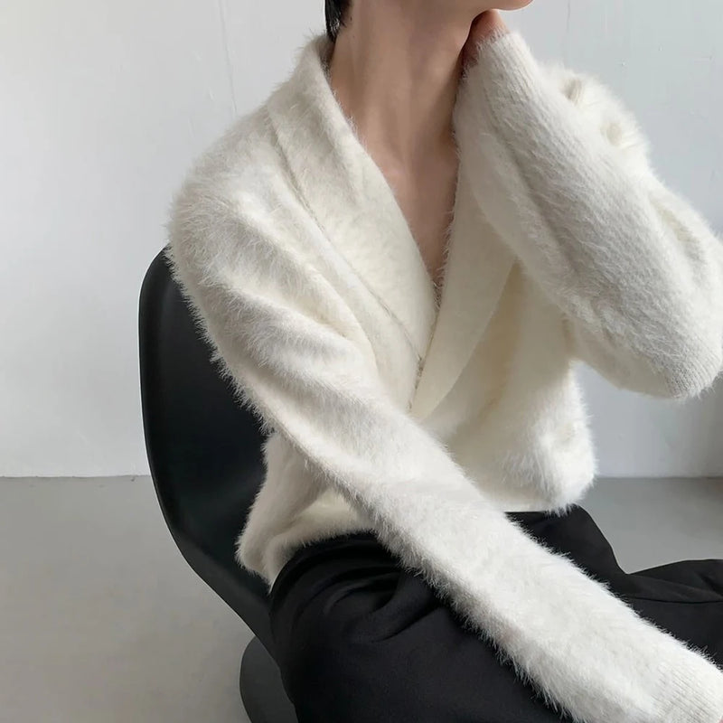 oversized knit pullover, fall/winter fashion, soft knit pullover with flame design, y2k fashion statement