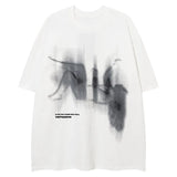 Vaporwave Graphic tee – Hip Hop Graffiti Printed Short Sleeved Retro American T Shir
