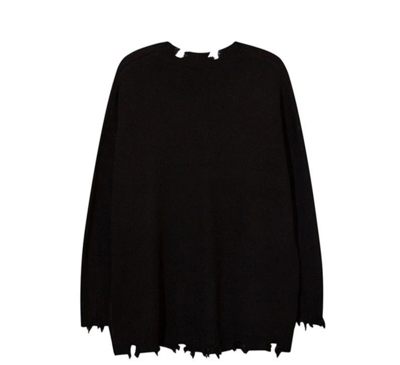 oversized flame jumper with bold print, ideal for photo-ready Y2K streetwear layering, street fashion menswear trend for seas