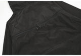 New 2023 Mens Undermycar Armor zipper Parkas Windproof hooded Jacket Tatting Multiple pockets outdoor Wear size 1 2 3 #463