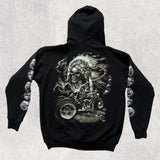 Y2K Womens Mens Hoodies Clothing Printing Long Sleeve Pullover Sweatsh