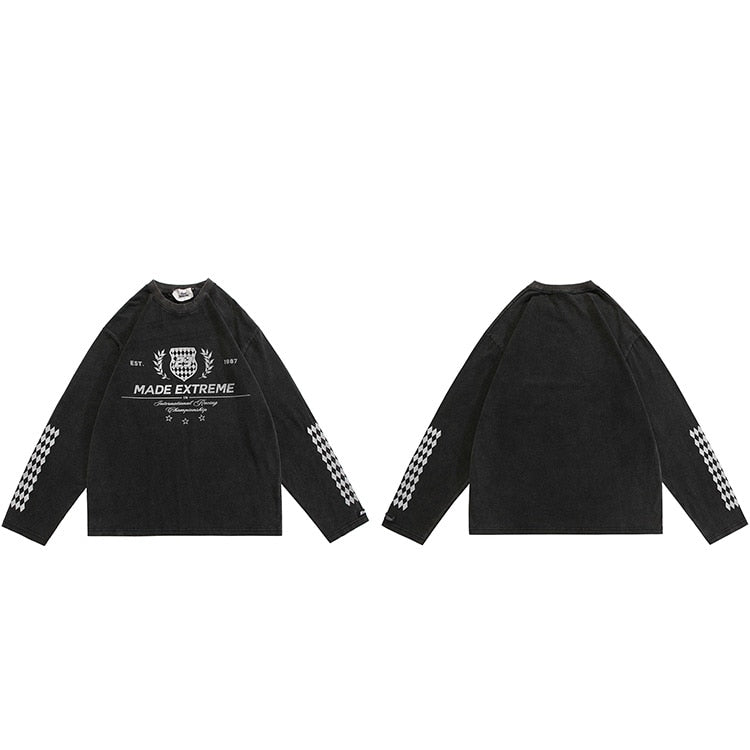 "Metal Chest" Unisex Men Women Streetwear Graphic Sweatshirt Daulet Apparel