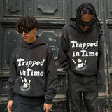 Retro Oversized Sportswear Fashionable Luxury Brand Revived King Print