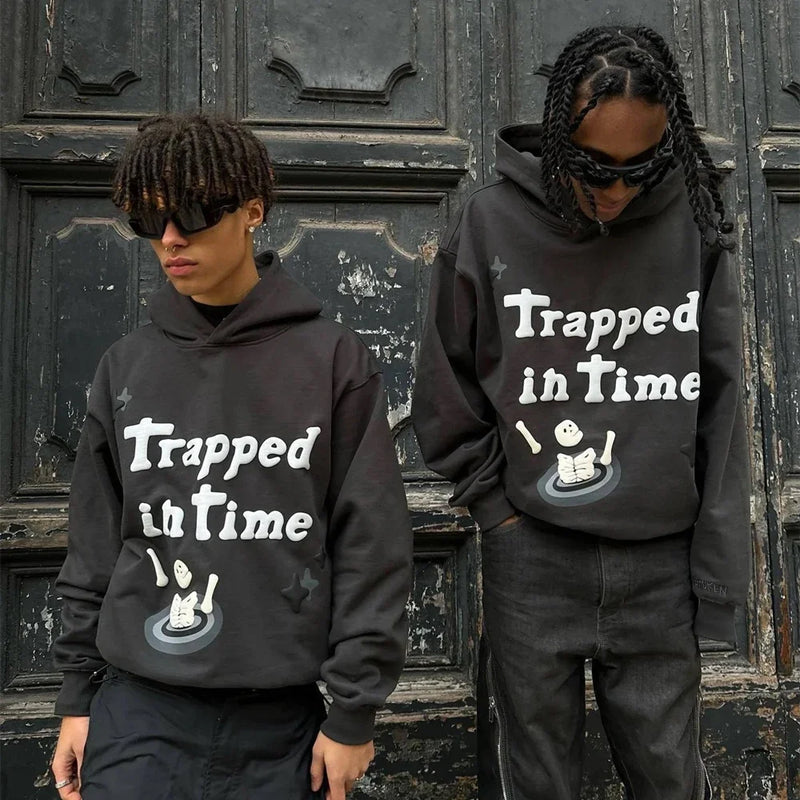 Retro Oversized Sportswear Fashionable Luxury Brand Revived King Print