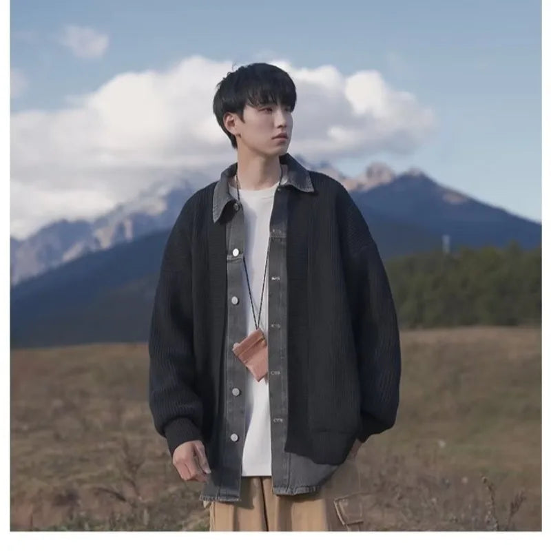 minimalist streetwear jacket, bold fashion piece, aesthetic