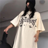 Y2k Broken heart – Heavyweight Pure Cotton American High Street Ins Style Cross