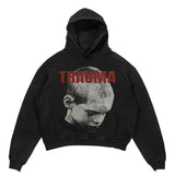 Y2K Womens Top Hoodies Sweatshirt Pullover Oversized Streetwear Vintag
