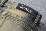 high 2023 brand new classical luxurious embroidered chemist cobra snake jeans cotton denim pants comfort casual jeans 28 40 73 unique jeans style 2777