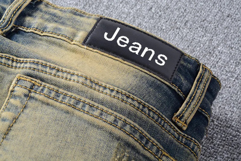 high 2023 brand new classical luxurious embroidered chemist cobra snake jeans cotton denim pants comfort casual jeans 28 40 73 unique jeans style 2777
