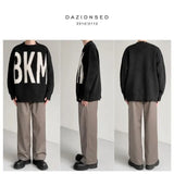 grunge oversized knit streetwear piece for layered look and winter street fits, ideal for men’s fashion and seasonal streetwe