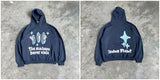 Retro Oversized Sportswear Fashionable Luxury Brand Revived King Print